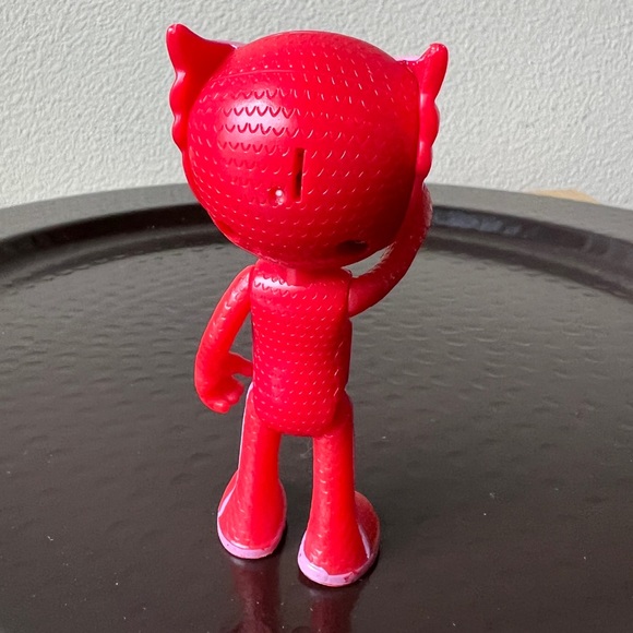 PJ Masks Owlette Red Action Figure 3.25" Frog Box Just Play Cake Topper - Picture 5 of 9
